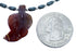 Hematite And Jasper Sterling Silver Leaf Southwestern Bead Necklace LX114433